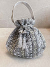 Sequin & Bead Potli Bag - 3 Colour Options - SOKORA JEWELSSequin & Bead Potli Bag - 3 Colour Options