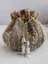Sequin & Bead Potli Bag - 3 Colour Options - SOKORA JEWELSSequin & Bead Potli Bag - 3 Colour Options