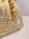 Sequin Detail Potli Bag - Golden - SOKORA JEWELSSequin Detail Potli Bag - Golden