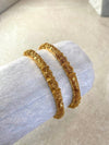 Set of 2 Chunky Gold Bangles - SOKORA JEWELSSet of 2 Chunky Gold BanglesBANGLES