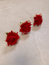 Set of 3 Flower Hair Pieces - 7 Colour Options - SOKORA JEWELSSet of 3 Flower Hair Pieces - 7 Colour Options