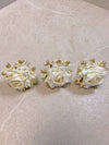 Set of 3 Mixed Oversized Flower Hair Pieces - SOKORA JEWELSSet of 3 Mixed Oversized Flower Hair Pieces