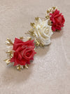 Set of 3 Mixed Oversized Flower Hair Pieces - SOKORA JEWELSSet of 3 Mixed Oversized Flower Hair Pieces