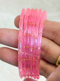 Set of 6 Glass Bangles - SOKORA JEWELSSet of 6 Glass BanglesBANGLES