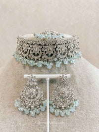 Silver Choker Sets - SOKORA JEWELSSilver Choker Sets