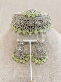 Silver Choker Sets - SOKORA JEWELSSilver Choker Sets