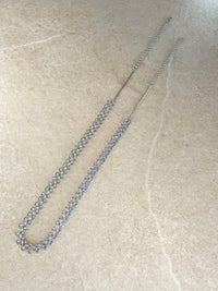 Silver Crystal Waist chain - SOKORA JEWELSSilver Crystal Waist chain