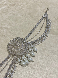 Silver Hair Bun Accessory - SOKORA JEWELSSilver Hair Bun Accessory