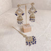Simmi Double Bridal Necklace Set - Navy - SOKORA JEWELSSimmi Double Bridal Necklace Set - Navynecklace sets