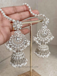 Simmi Silver Choker Set - SOKORA JEWELSSimmi Silver Choker Setnecklace sets