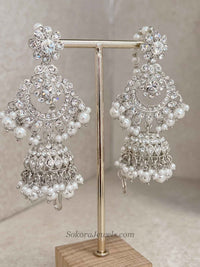 Simmi Silver Necklace Set - SOKORA JEWELSSimmi Silver Necklace Setnecklace sets