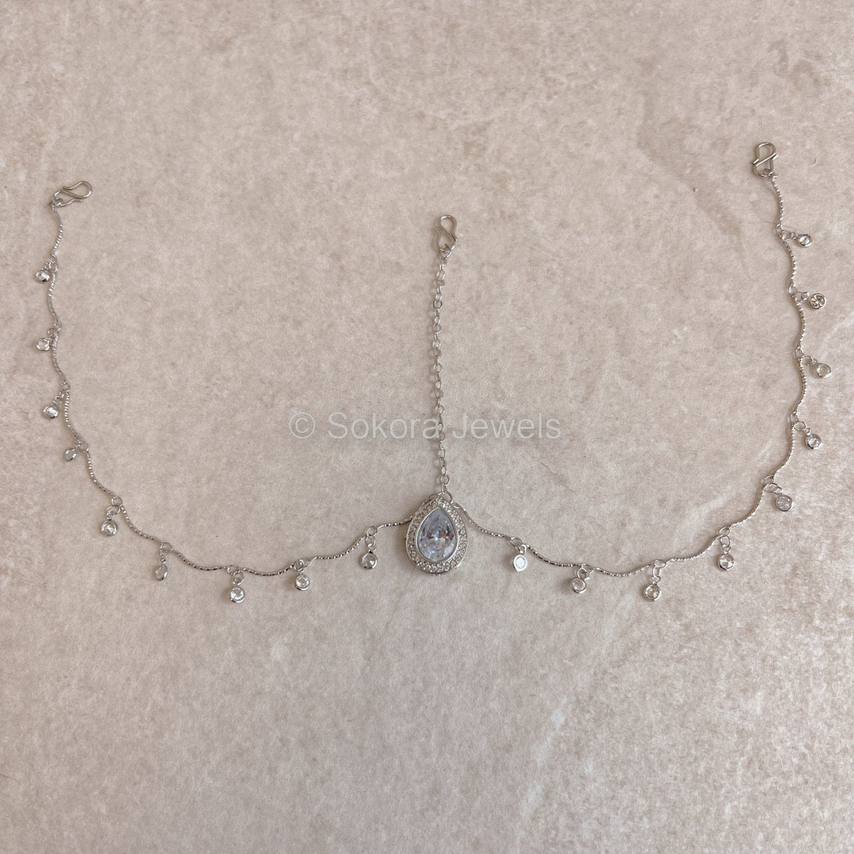 Simple Aria Headchain - SOKORA JEWELSSimple Aria Headchain