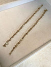 Simple Crystal Anklets - Champagne - SOKORA JEWELSSimple Crystal Anklets - Champagne