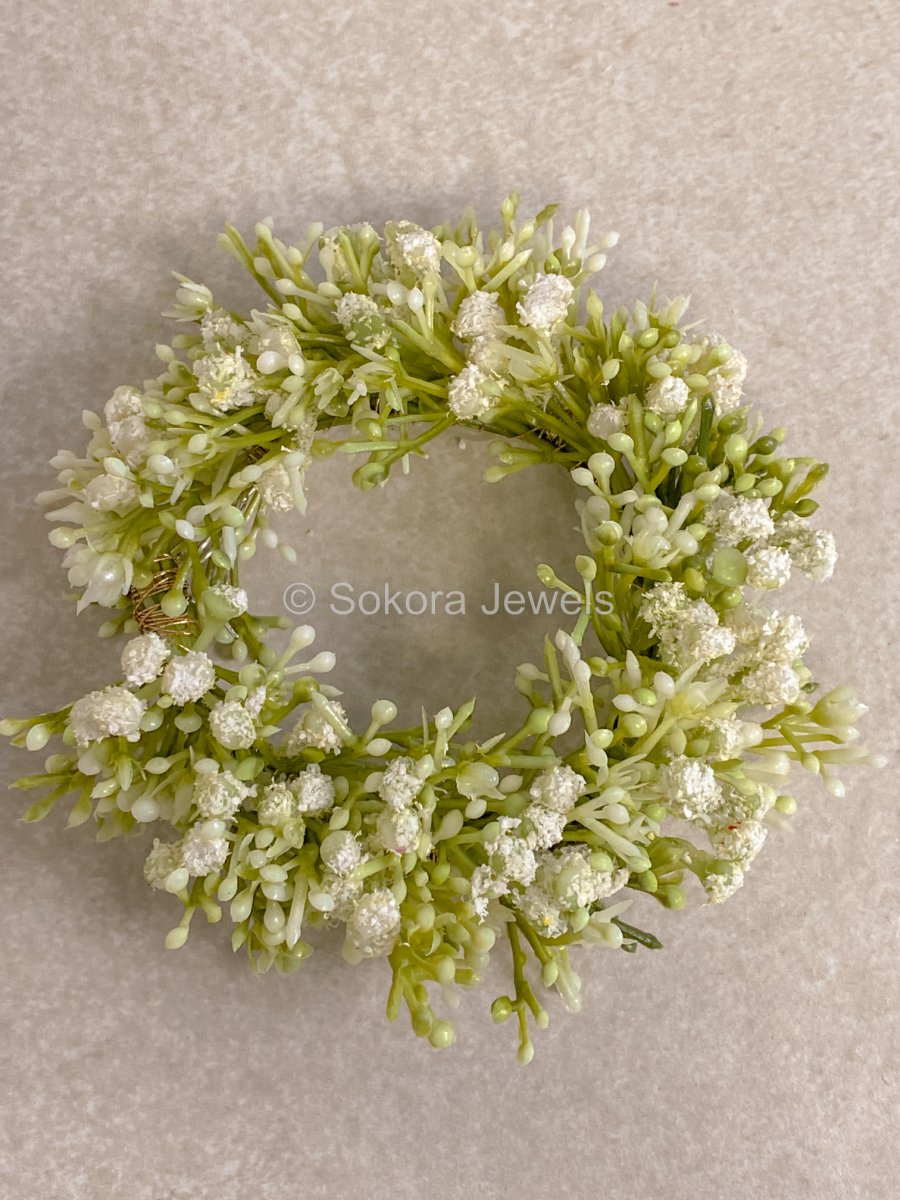 Simple Foliage Hair Bun Accessory - SOKORA JEWELSSimple Foliage Hair Bun Accessory