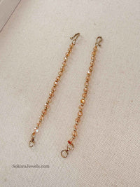 Simple Golden Earring Chains - SOKORA JEWELSSimple Golden Earring ChainsEARRINGS