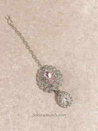 Simran Silver Base Necklace Set - SOKORA JEWELSSimran Silver Base Necklace SetNECKLACE SETS