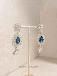 Simran Silver Base Necklace Set - SOKORA JEWELSSimran Silver Base Necklace SetNECKLACE SETS