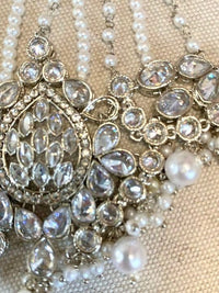 Slightly Faulty: Silver and Pearl Jhumar - SOKORA JEWELSSlightly Faulty: Silver and Pearl Jhumar