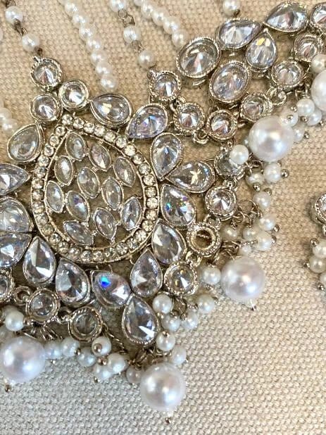 Slightly Faulty: Silver and Pearl Jhumar - SOKORA JEWELSSlightly Faulty: Silver and Pearl Jhumar