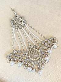 Slightly Faulty: Silver and Pearl Jhumar - SOKORA JEWELSSlightly Faulty: Silver and Pearl Jhumar