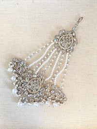 Slightly Faulty: Silver and Pearl Jhumar - SOKORA JEWELSSlightly Faulty: Silver and Pearl Jhumar