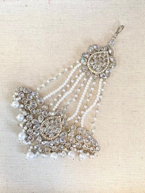 Slightly Faulty: Silver and Pearl Jhumar - SOKORA JEWELSSlightly Faulty: Silver and Pearl Jhumar