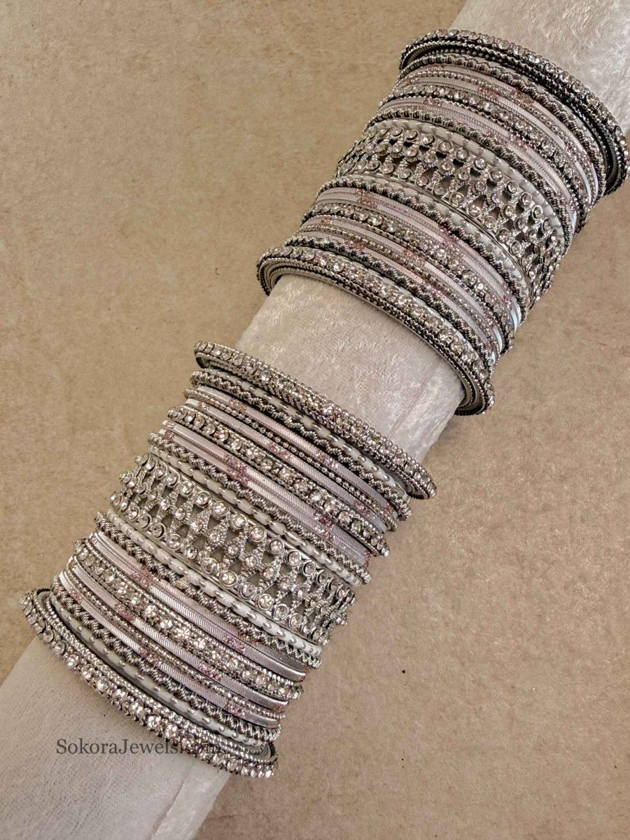 Slightly Imperfect: 2.4 Clearance Bangle Set - SOKORA JEWELSSlightly Imperfect: 2.4 Clearance Bangle SetBANGLES