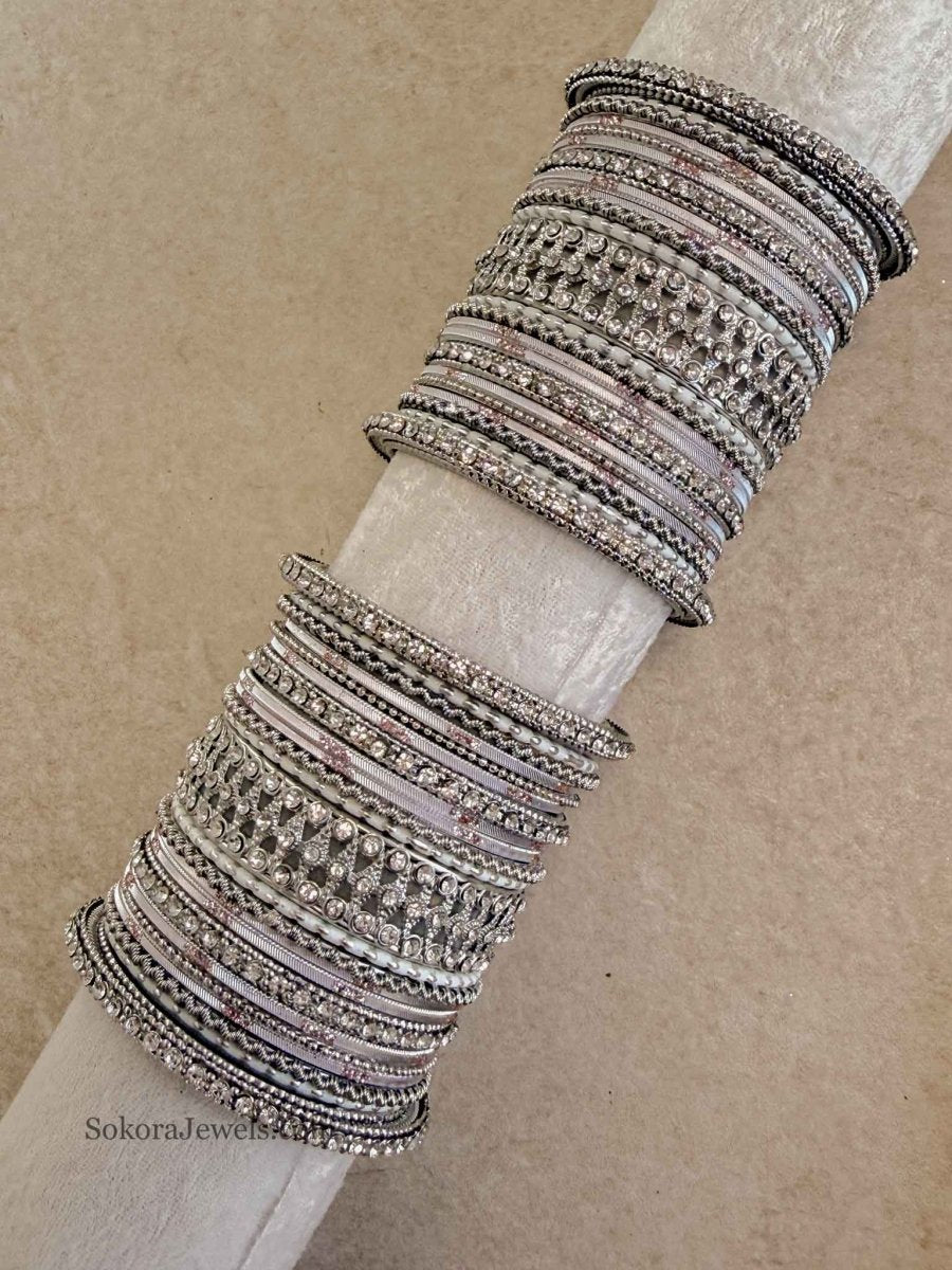 Slightly Imperfect: 2.4 Clearance Bangle Set - SOKORA JEWELSSlightly Imperfect: 2.4 Clearance Bangle SetBANGLES