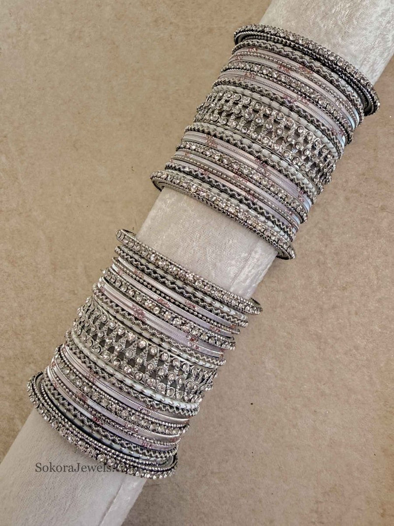 Slightly Imperfect: 2.4 Clearance Bangle Set - SOKORA JEWELSSlightly Imperfect: 2.4 Clearance Bangle SetBANGLES