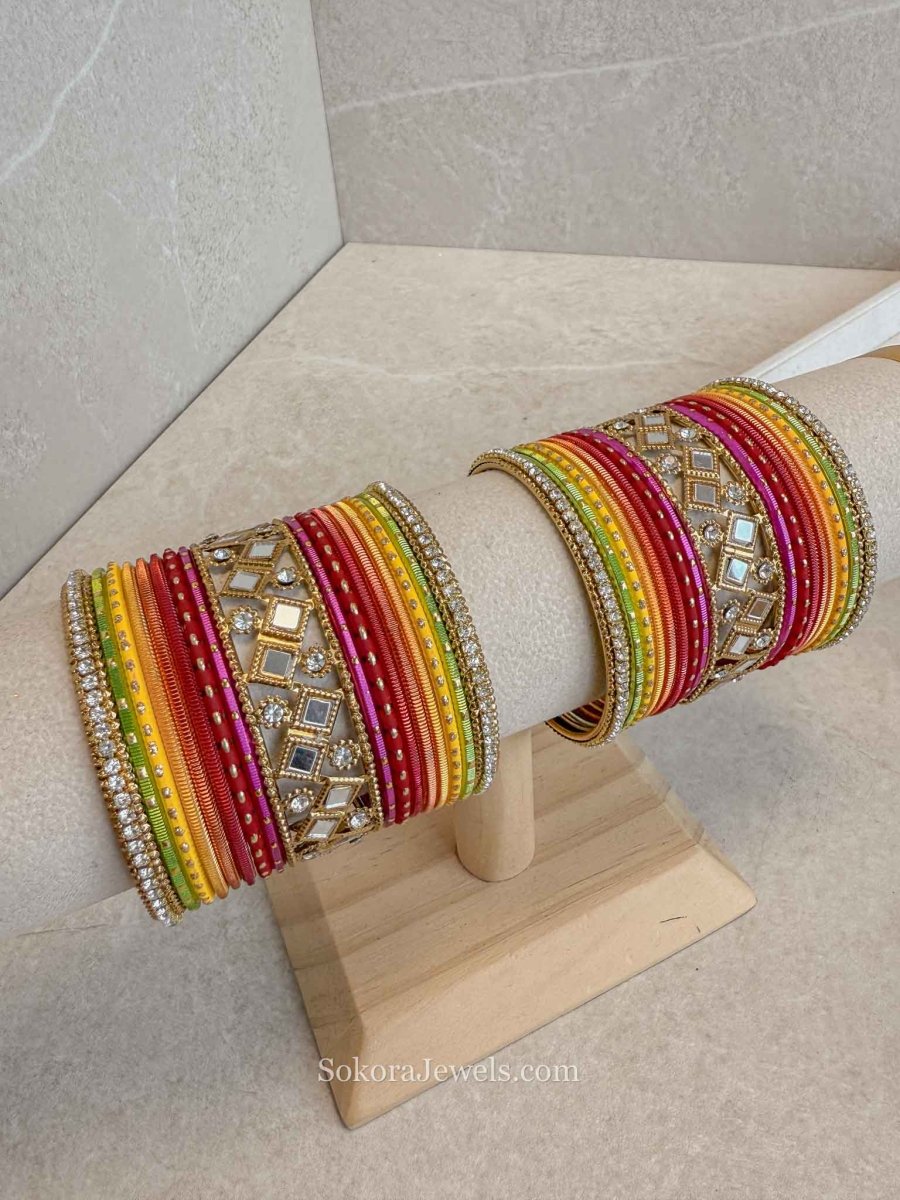 (Slightly Imperfect) 2.4 Multicolour set - SOKORA JEWELS(Slightly Imperfect) 2.4 Multicolour setBANGLES