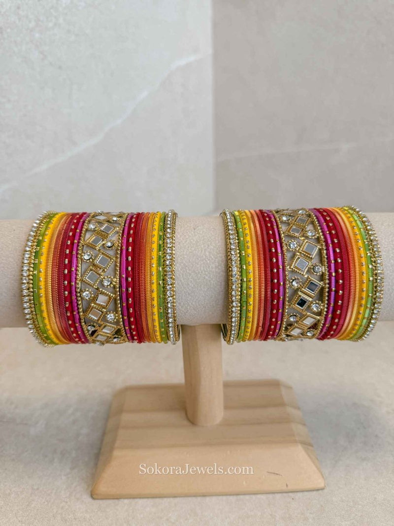 (Slightly Imperfect) 2.4 Multicolour set - SOKORA JEWELS(Slightly Imperfect) 2.4 Multicolour setBANGLES