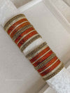 Slightly Imperfect: 2.6 Clearance Rusty Orange Bangle Set - SOKORA JEWELSSlightly Imperfect: 2.6 Clearance Rusty Orange Bangle SetBANGLES