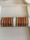Slightly Imperfect: 2.6 Clearance Rusty Orange Bangle Set - SOKORA JEWELSSlightly Imperfect: 2.6 Clearance Rusty Orange Bangle SetBANGLES