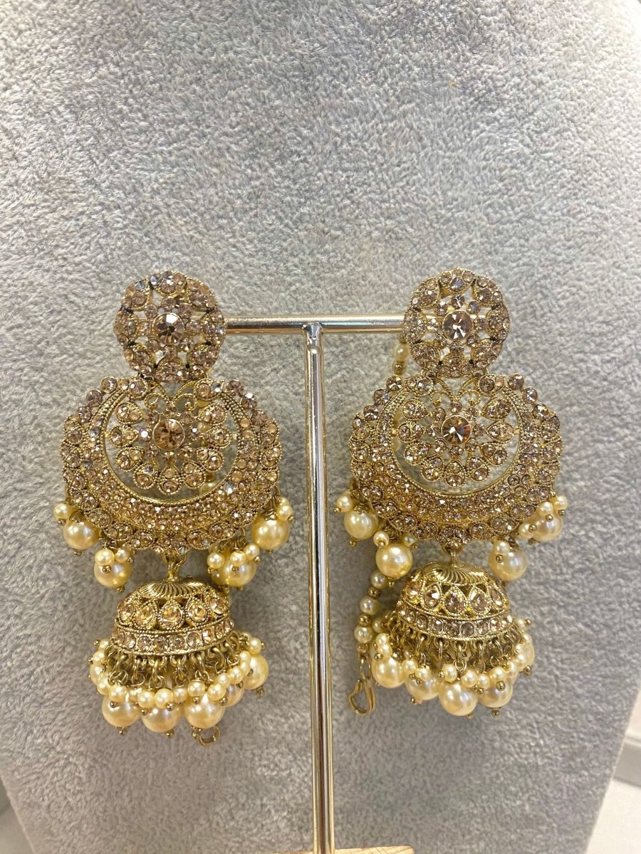 SLIGHTLY IMPERFECT: Antique Gold Choker Set - Golden - SOKORA JEWELSSLIGHTLY IMPERFECT: Antique Gold Choker Set - Golden