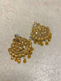 SLIGHTLY IMPERFECT: Antique Gold Earrings - SOKORA JEWELSSLIGHTLY IMPERFECT: Antique Gold Earrings