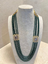 Slightly Imperfect: Antique Gold Haar - Deep Green - SOKORA JEWELSSlightly Imperfect: Antique Gold Haar - Deep Green