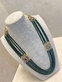 Slightly Imperfect: Antique Gold Haar - Deep Green - SOKORA JEWELSSlightly Imperfect: Antique Gold Haar - Deep Green
