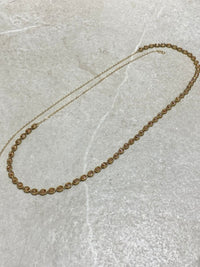 SLIGHTLY IMPERFECT: Antique Gold Waist Chain - Golden - SOKORA JEWELSSLIGHTLY IMPERFECT: Antique Gold Waist Chain - Golden