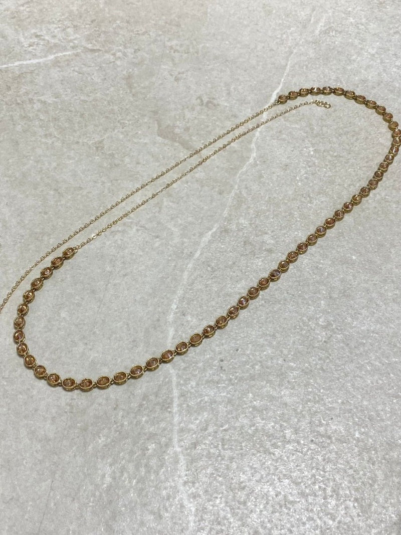 SLIGHTLY IMPERFECT: Antique Gold Waist Chain - Golden - SOKORA JEWELSSLIGHTLY IMPERFECT: Antique Gold Waist Chain - Golden
