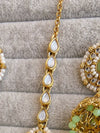 Slightly Imperfect : Asmita Faux Kundan Set - Mint - SOKORA JEWELSSlightly Imperfect : Asmita Faux Kundan Set - MintNECKLACE SETS