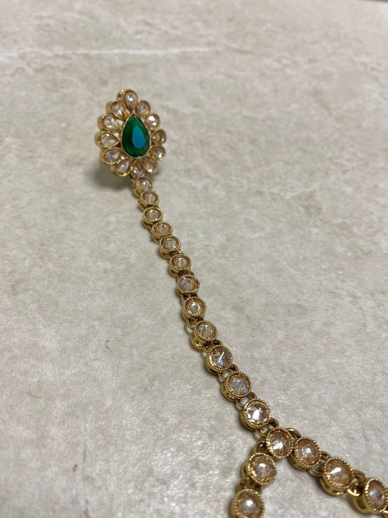 SLIGHTLY IMPERFECT; Green Hand Harness - SOKORA JEWELSSLIGHTLY IMPERFECT; Green Hand Harness