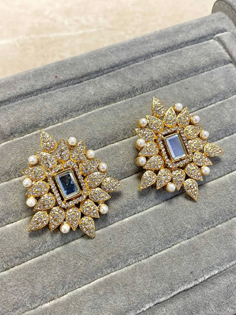 SLIGHTLY IMPERFECT: Large Bright Gold Tops - Mirror - SOKORA JEWELSSLIGHTLY IMPERFECT: Large Bright Gold Tops - Mirrorstuds and tops