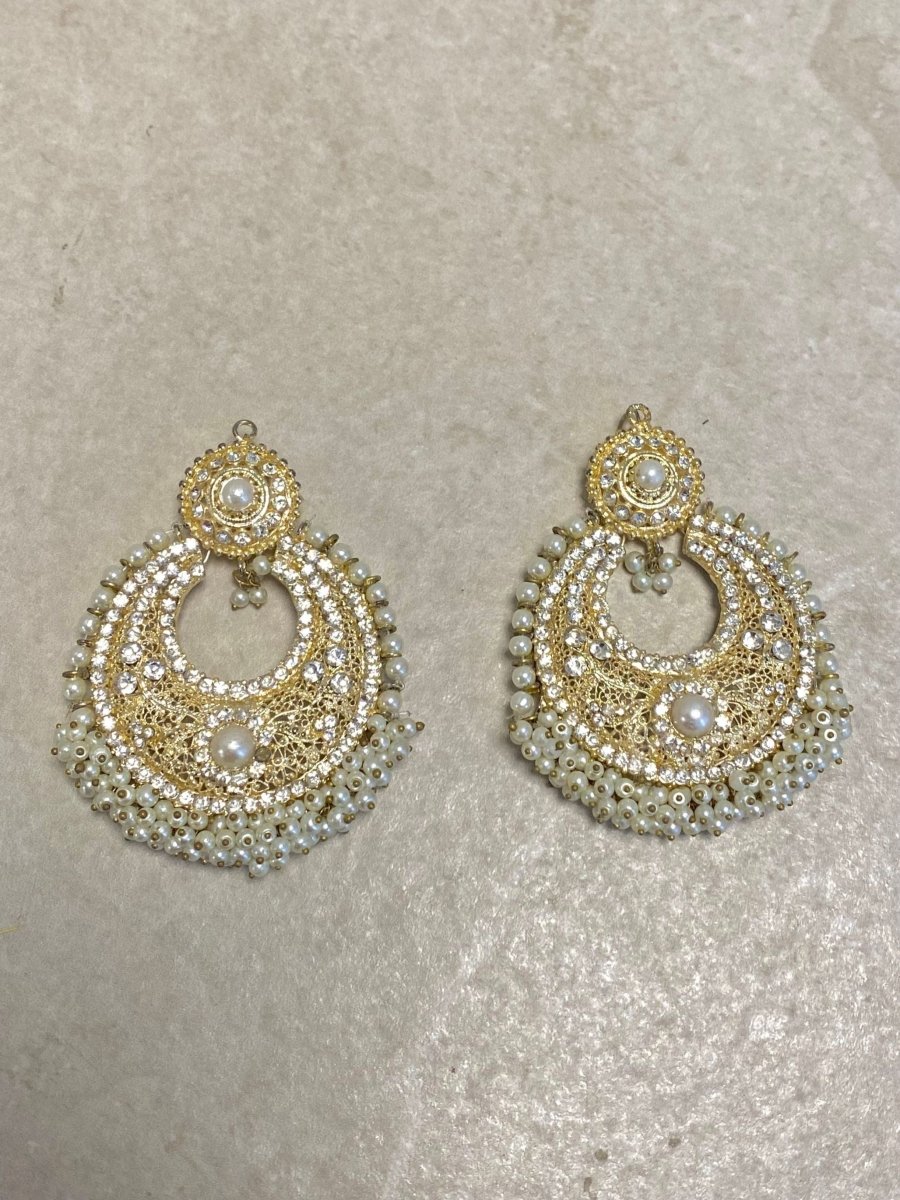 SLIGHTLY IMPERFECT: Large Pearly Earrings - SOKORA JEWELSSLIGHTLY IMPERFECT: Large Pearly Earrings