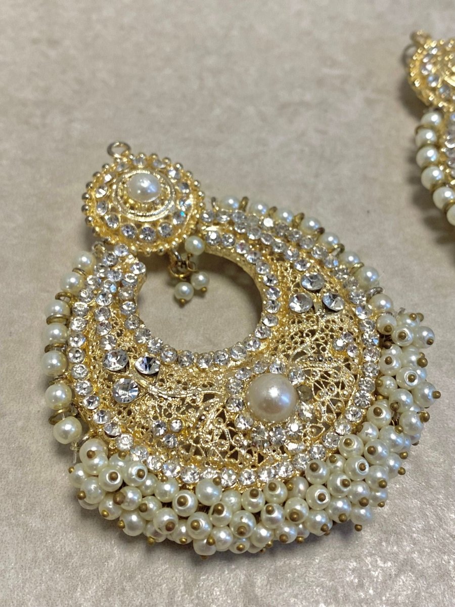 SLIGHTLY IMPERFECT: Large Pearly Earrings - SOKORA JEWELSSLIGHTLY IMPERFECT: Large Pearly Earrings