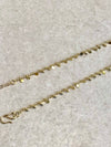 SLIGHTLY IMPERFECT: Liyana Golden Anklet - SOKORA JEWELSSLIGHTLY IMPERFECT: Liyana Golden Anklet
