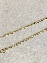 SLIGHTLY IMPERFECT: Liyana Golden Anklet - SOKORA JEWELSSLIGHTLY IMPERFECT: Liyana Golden Anklet
