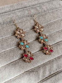 SLIGHTLY IMPERFECT: Multicolour Drop Earrings - 6 Options - SOKORA JEWELSSLIGHTLY IMPERFECT: Multicolour Drop Earrings - 6 Options