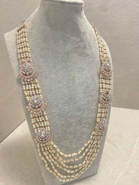 SLIGHTLY IMPERFECT: Rose Gold Long Necklace - SOKORA JEWELSSLIGHTLY IMPERFECT: Rose Gold Long Necklace