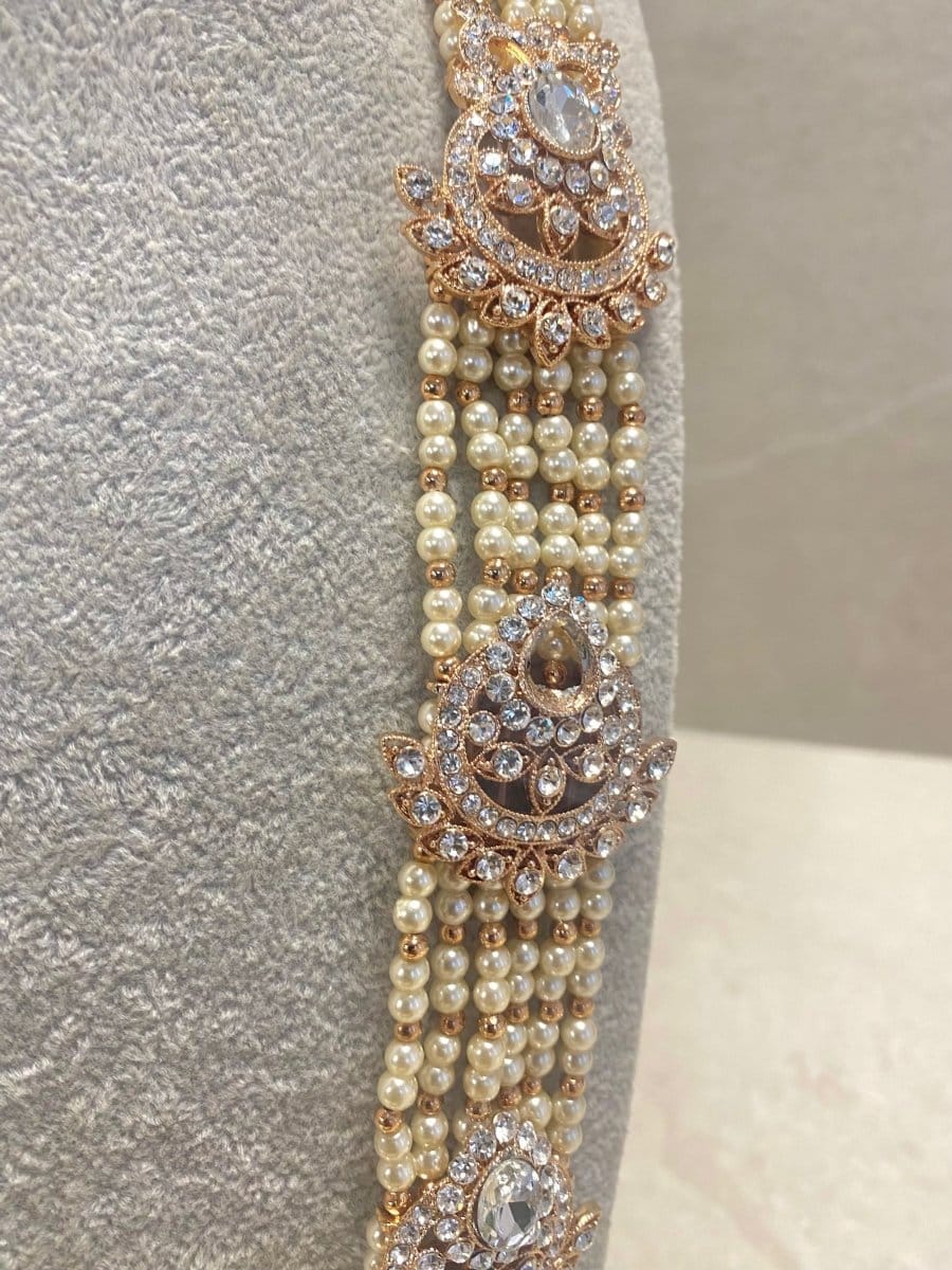 SLIGHTLY IMPERFECT: Rose Gold Long Necklace - SOKORA JEWELSSLIGHTLY IMPERFECT: Rose Gold Long Necklace