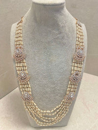 SLIGHTLY IMPERFECT: Rose Gold Long Necklace - SOKORA JEWELSSLIGHTLY IMPERFECT: Rose Gold Long Necklace